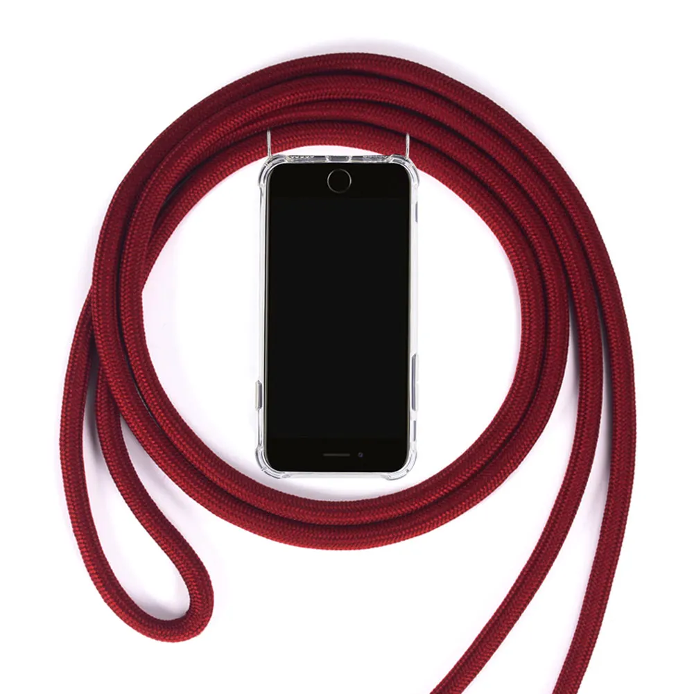 6.5inchAnti-drop Cord Chain Transparent Phone Case For iPhone 12Mini 11 Pro XS Max XR X 7 8 Plus SE Neck Lanyard Carry Hang Case
6.5inchAnti-drop Cord Chain Transparent Phone Case For iPhone 12Mini 11 Pro XS Max XR X 7 8 Plus SE Neck Lanyard Carry Hang Case