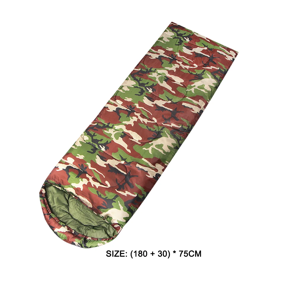 Camping Sleeping Bag Envelope Camouflage Thickened Sleeping Pouch for Outdoor Sport Backpacking Travel Hiking Office Accessories
Camping Sleeping Bag Envelope Camouflage Thickened Sleeping Pouch for Outdoor Sport Backpacking Travel Hiking Office Accessories