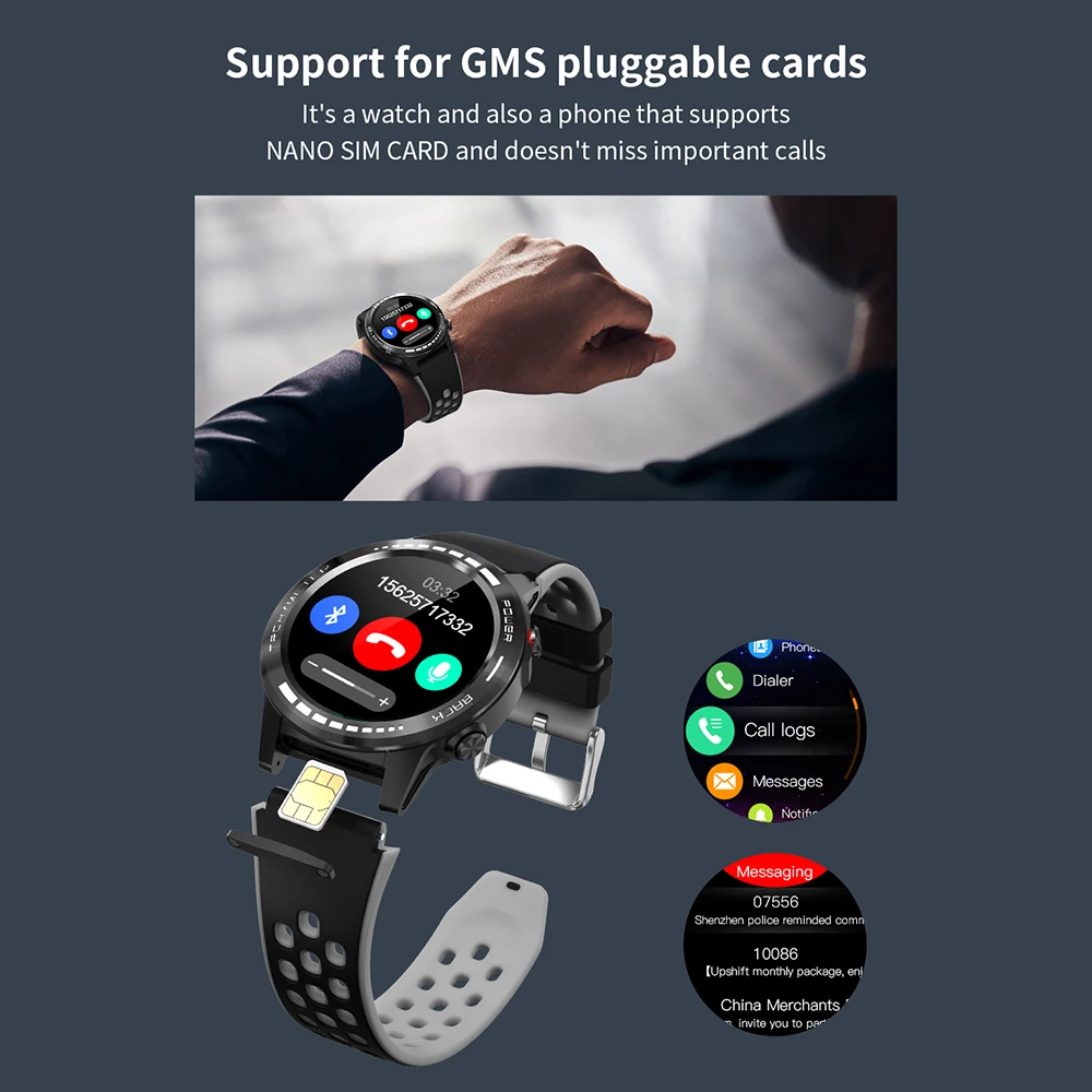 New GPS Compass Altitude Barometer Smart Watch Men With SIM Card Heart Rate Monitor Smartwatch Sport Watch For Android IOS
New GPS Compass Altitude Barometer Smart Watch Men With SIM Card Heart Rate Monitor Smartwatch Sport Watch For Android IOS