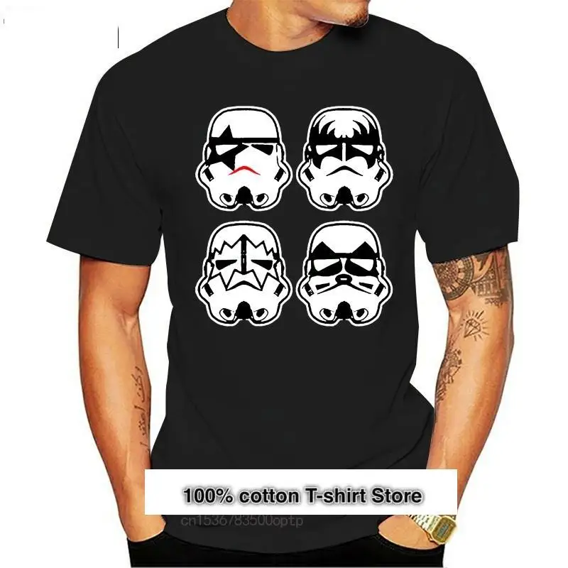 Camiseta negra inspirada с caras de Stormtrooper Fn9419, camiseta Retro с cuello Round Do
Camiseta negra inspirada с caras de Stormtrooper Fn9419, camiseta Retro с cuello Round Do