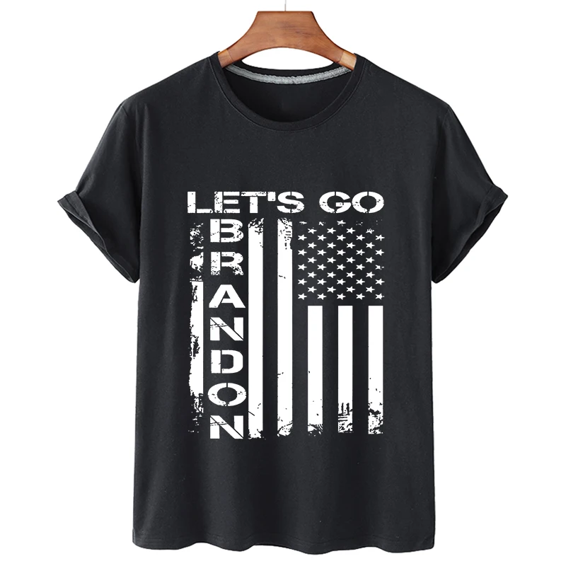 Let's Go Brandon Printed T-Shirt American Creative Fashion Personalized Round Neck Short Sleeve Women Men Pullover Casual T-Shir
Let's Go Brandon Printed T-Shirt American Creative Fashion Personalized Round Neck Short Sleeve Women Men Pullover Casual T-Shir