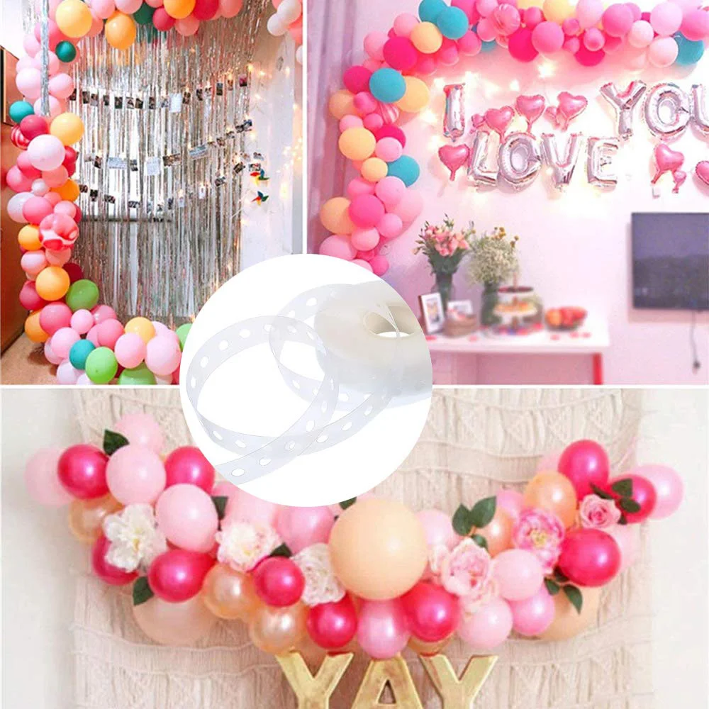 15m Balloon Chain Tape Ribbon Arch Connect Strip Balloon Garland For Wedding Baby Shower Birthday Party Decor Accessories
15m Balloon Chain Tape Ribbon Arch Connect Strip Balloon Garland For Wedding Baby Shower Birthday Party Decor Accessories