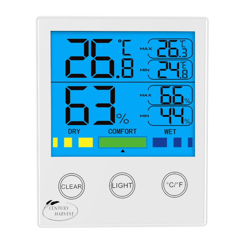 New smart LCD Electronic Digital Temperature Humidity Meter Thermometer Hygrometer Indoor Outdoor Weather Station
New smart LCD Electronic Digital Temperature Humidity Meter Thermometer Hygrometer Indoor Outdoor Weather Station