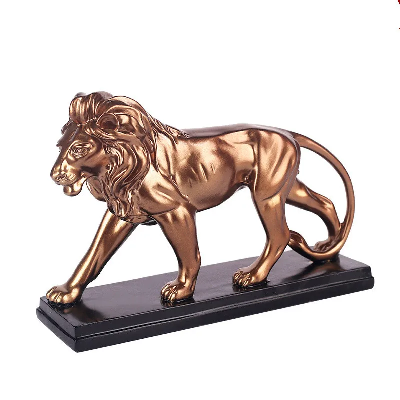 African ferocious lion sculpture statue resin domineering animal lion home decoration accessories Attic craft gift statue
African ferocious lion sculpture statue resin domineering animal lion home decoration accessories Attic craft gift statue