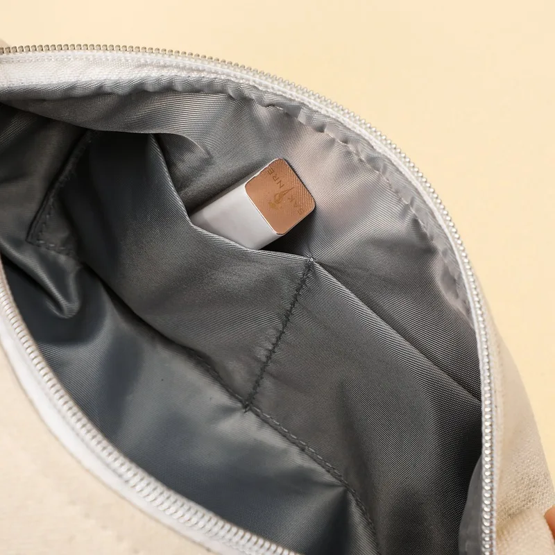 Travel Cosmetics Bag Simple Waterproof Canvas Fashion New Women Organizer Toiletry Makeup Pouch
Travel Cosmetics Bag Simple Waterproof Canvas Fashion New Women Organizer Toiletry Makeup Pouch
