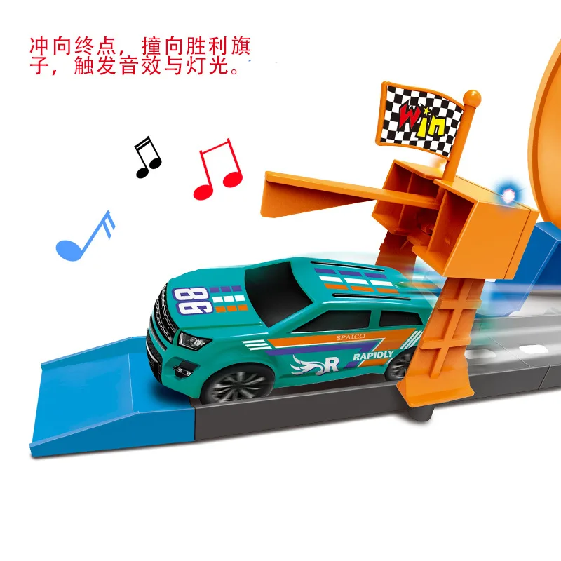 Hot Selling Children's Toy Alloy Car Metal Racing Hot Wheels Track Catapult Rail Car
Hot Selling Children's Toy Alloy Car Metal Racing Hot Wheels Track Catapult Rail Car