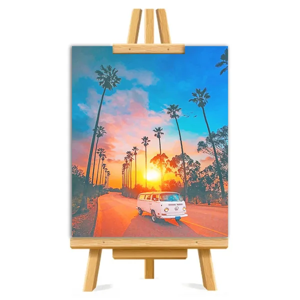 Car sunset Picture DIY Painting By Numbers Colouring Zero Basis HandPainted Oil Painting Unique Gift Home Decor
Car sunset Picture DIY Painting By Numbers Colouring Zero Basis HandPainted Oil Painting Unique Gift Home Decor