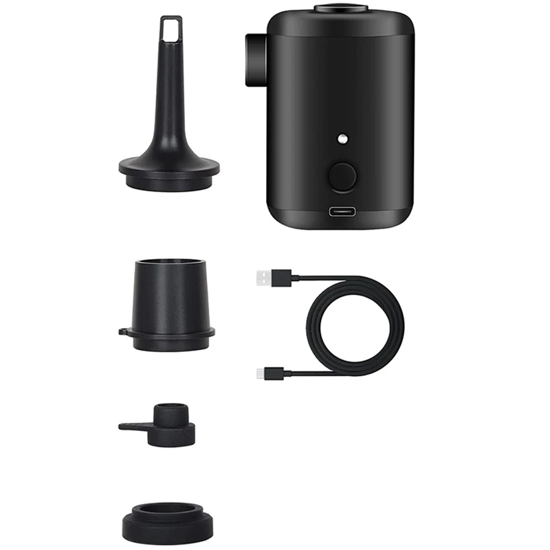 Electric Air Pump for Inflatables Portable Air Pump Rechargable Air Mattress Pump Inflator Deflator Pump for Pool Toys
Electric Air Pump for Inflatables Portable Air Pump Rechargable Air Mattress Pump Inflator Deflator Pump for Pool Toys