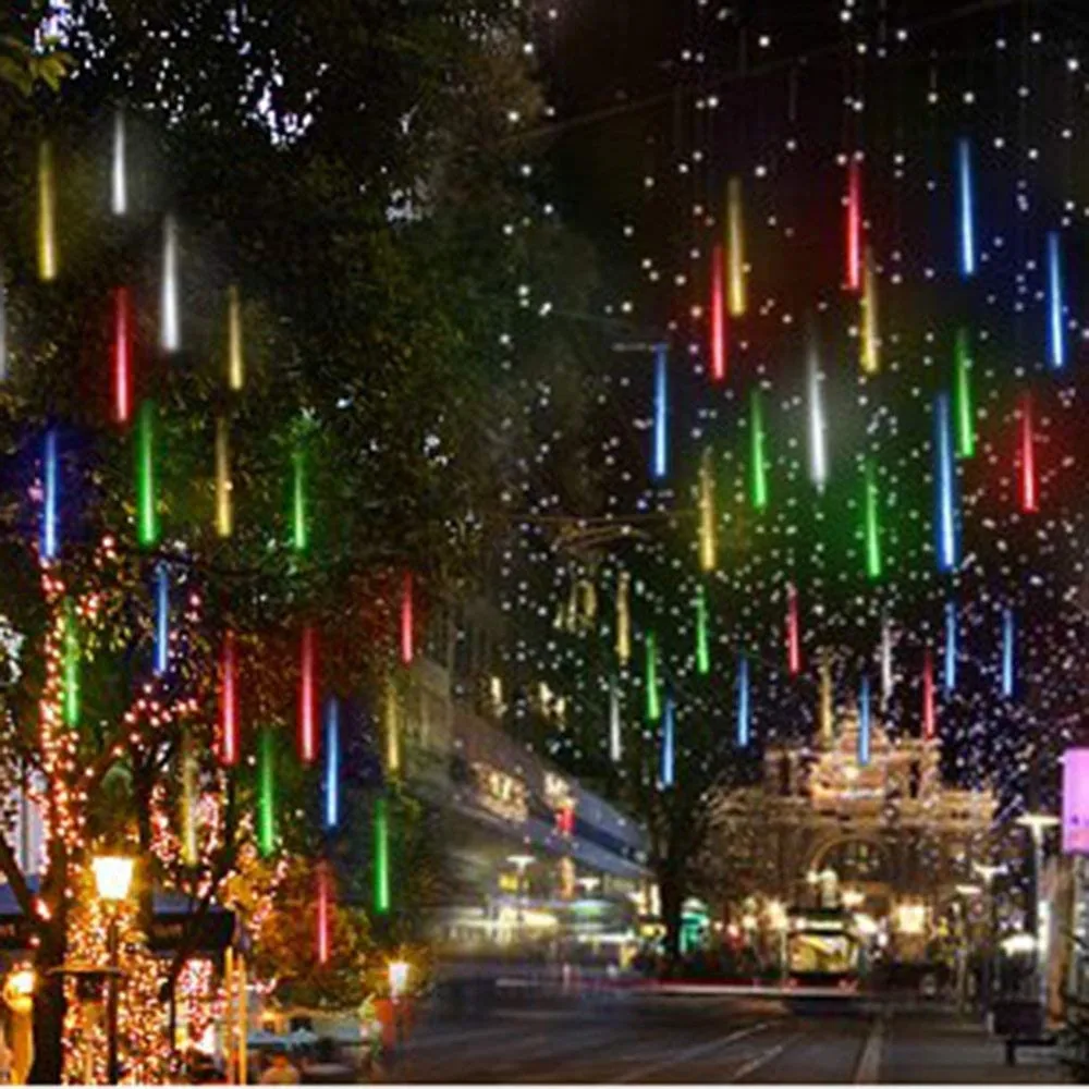 50cm Led Meteor Light Waterproof Meteor Shower Rain Tubes Christmas Wedding Garden Decoration Lamp Connectable String Lights
50cm Led Meteor Light Waterproof Meteor Shower Rain Tubes Christmas Wedding Garden Decoration Lamp Connectable String Lights