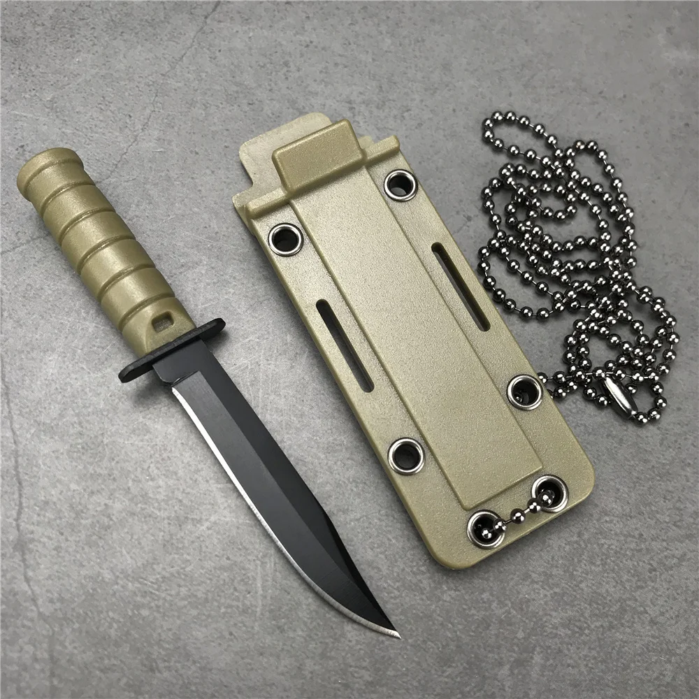 Mini EDC Small Straight Knife 440 Blade Camping Fishing Knife Unpacking Tool Pencil Sharpener Practical Multi-purpose Cutter
Mini EDC Small Straight Knife 440 Blade Camping Fishing Knife Unpacking Tool Pencil Sharpener Practical Multi-purpose Cutter