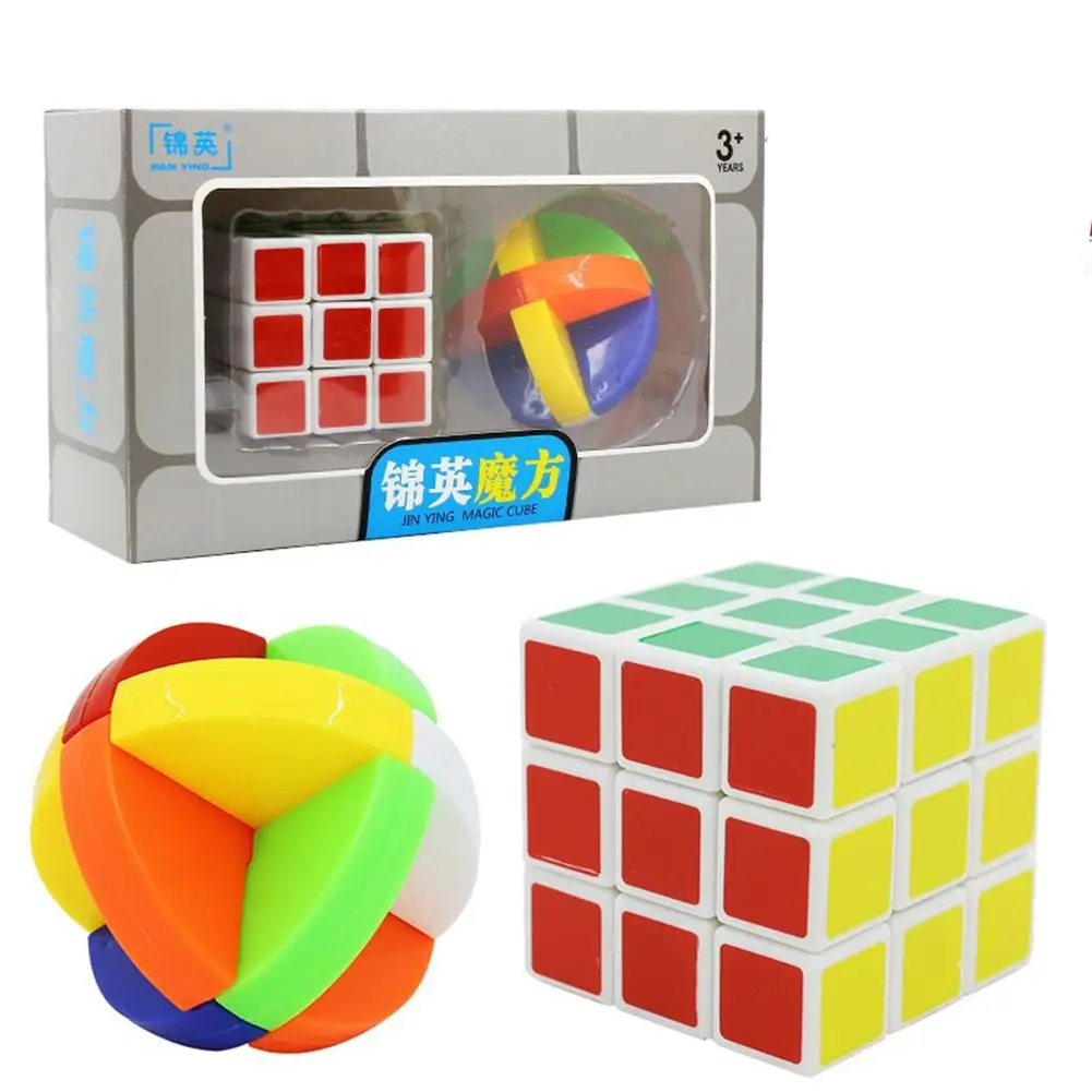 1 Набор волшебный куб включает замок Kongming + 3x3x3 магический куб игрушка легко вращающийся Гладкий пазл игрушка для детей
1 Набор волшебный куб включает замок Kongming + 3x3x3 магический куб игрушка легко вращающийся Гладкий пазл игрушка для детей