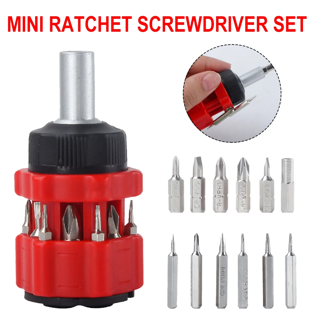 13 in 1 Screwdriver Bits Set Magnetic Hex Shank Screwdriver with Torx Slotted Phillips Bits Home Repairing Hand Tool
13 in 1 Screwdriver Bits Set Magnetic Hex Shank Screwdriver with Torx Slotted Phillips Bits Home Repairing Hand Tool