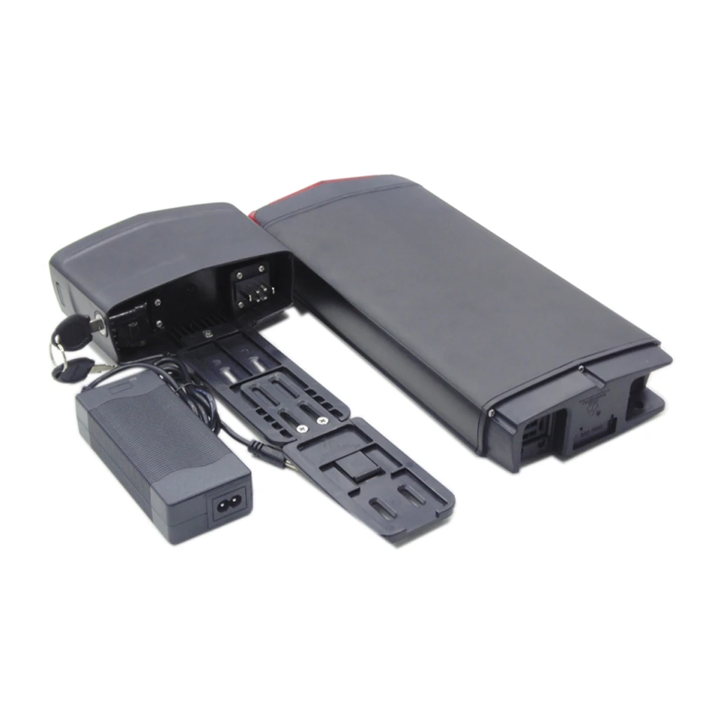 Ebike rear rack battery pack 750W 500W 48V 10.4Ah 11.6Ah 12Ah 13Ah 14Ah electric bicycle battery with charger
Ebike rear rack battery pack 750W 500W 48V 10.4Ah 11.6Ah 12Ah 13Ah 14Ah electric bicycle battery with charger