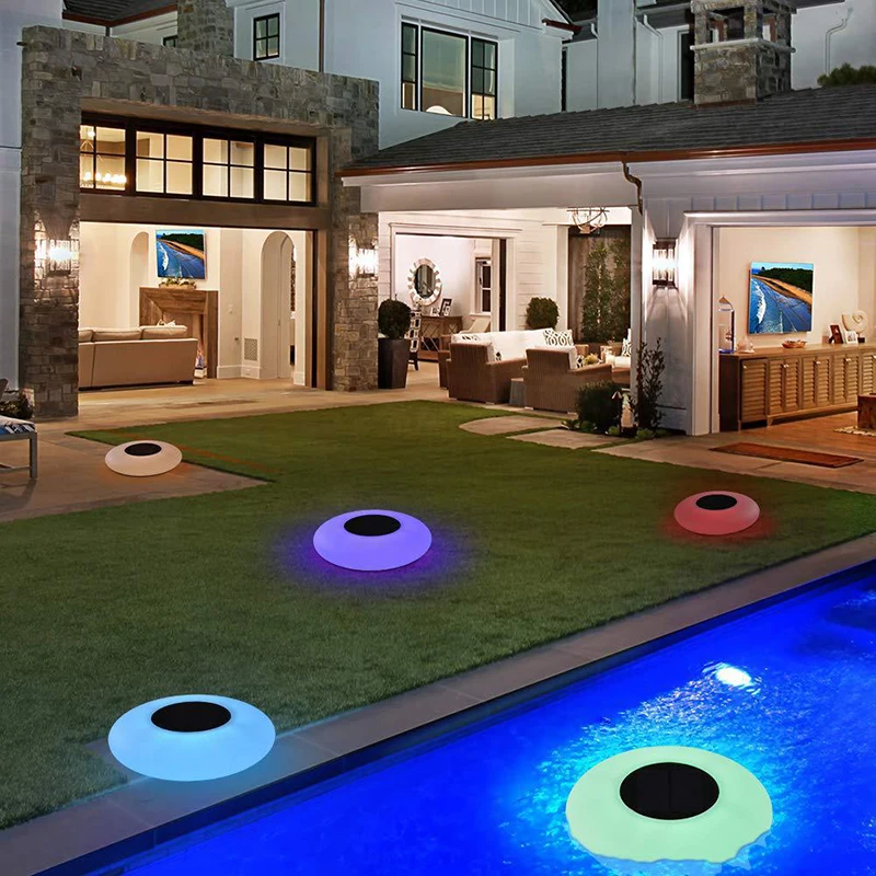 Floating Pool Lights Solar Swimming Pool Light with 7 Color Changing Outdoor Decorations LED Lights Waterproof LED Light FK88
Floating Pool Lights Solar Swimming Pool Light with 7 Color Changing Outdoor Decorations LED Lights Waterproof LED Light FK88