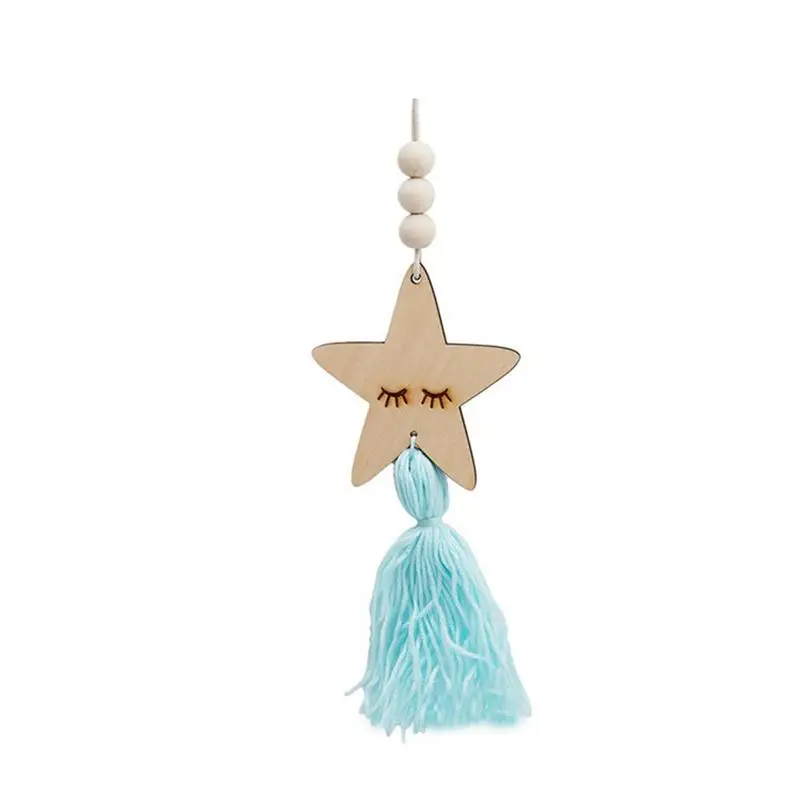 Wooden Beads Tassel Pendant Kids Nordic Style Cute Star Ornament Hanging Wall Decoration For Photography Room Shape A8Z2
Wooden Beads Tassel Pendant Kids Nordic Style Cute Star Ornament Hanging Wall Decoration For Photography Room Shape A8Z2