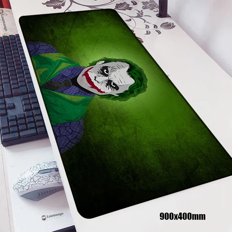 Joker Mouse Pads Large Desk Mat Gaming Mouse Pad Kawaii Computer Mousepad Company Mausepad Pc Gamer Accessories Carpet Keyboard
Joker Mouse Pads Large Desk Mat Gaming Mouse Pad Kawaii Computer Mousepad Company Mausepad Pc Gamer Accessories Carpet Keyboard