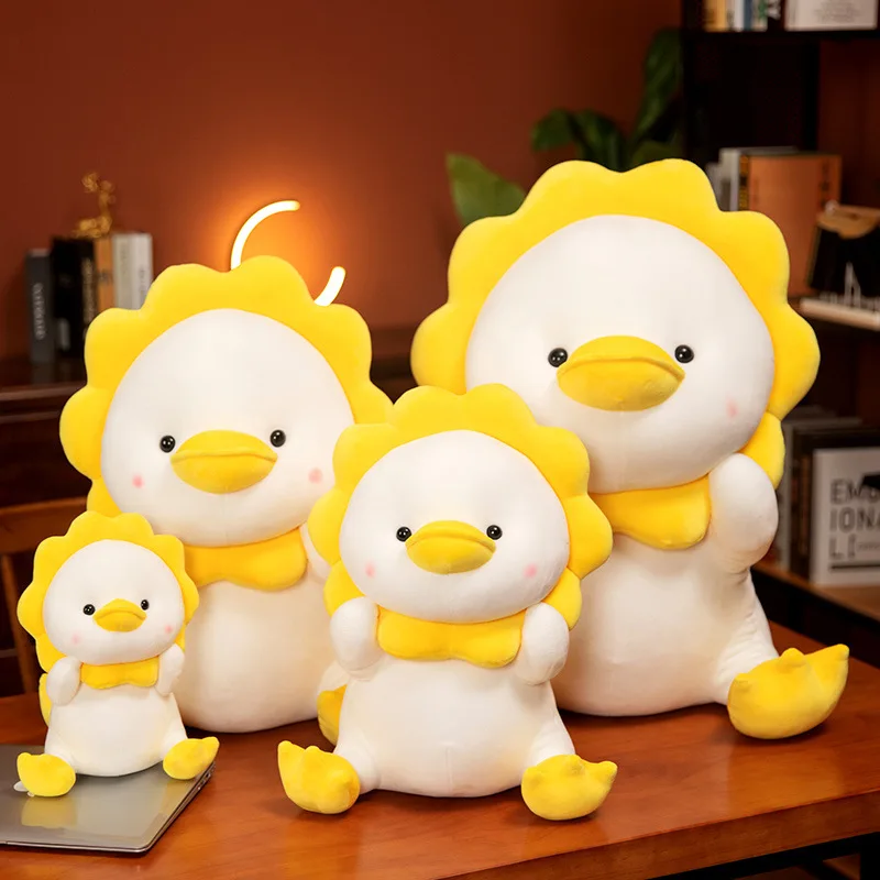 25/40/50cm Kawaii Sun Duck Soft Plush Stuffed Toy Animal Cartoon Sleeping Pillow Valentine’s day for Kids Children Gifts
25/40/50cm Kawaii Sun Duck Soft Plush Stuffed Toy Animal Cartoon Sleeping Pillow Valentine’s day for Kids Children Gifts