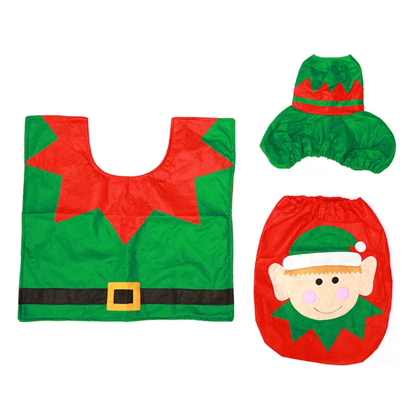 Christmas Toilet Dec Santa Claus Bathroom Mat Christmas Toilet Seat Cover Merry Christmas Decor 
Christmas Toilet Dec Santa Claus Bathroom Mat Christmas Toilet Seat Cover Merry Christmas Decor