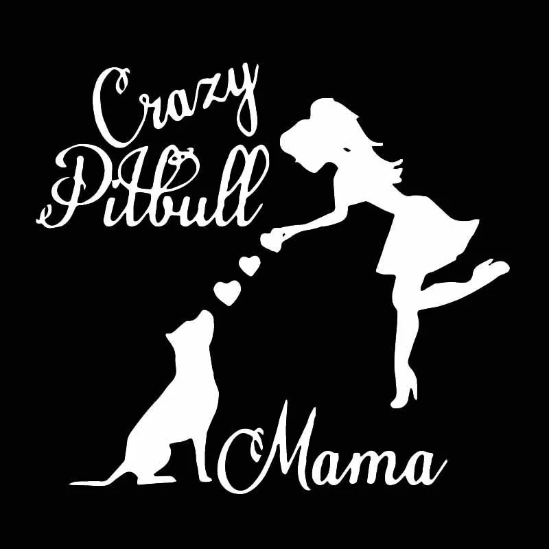Car Sticker Crazy Pitbull Mama Pitbull Lover Dog Window Creativity waterproof Sun protection Car Decal Vinyl,16cm*14cm
Car Sticker Crazy Pitbull Mama Pitbull Lover Dog Window Creativity waterproof Sun protection Car Decal Vinyl,16cm*14cm