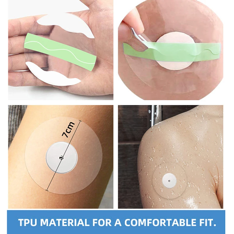 10 шт., водонепроницаемые клейкие патчи для датчиков 
10 шт., водонепроницаемые клейкие патчи для датчиков