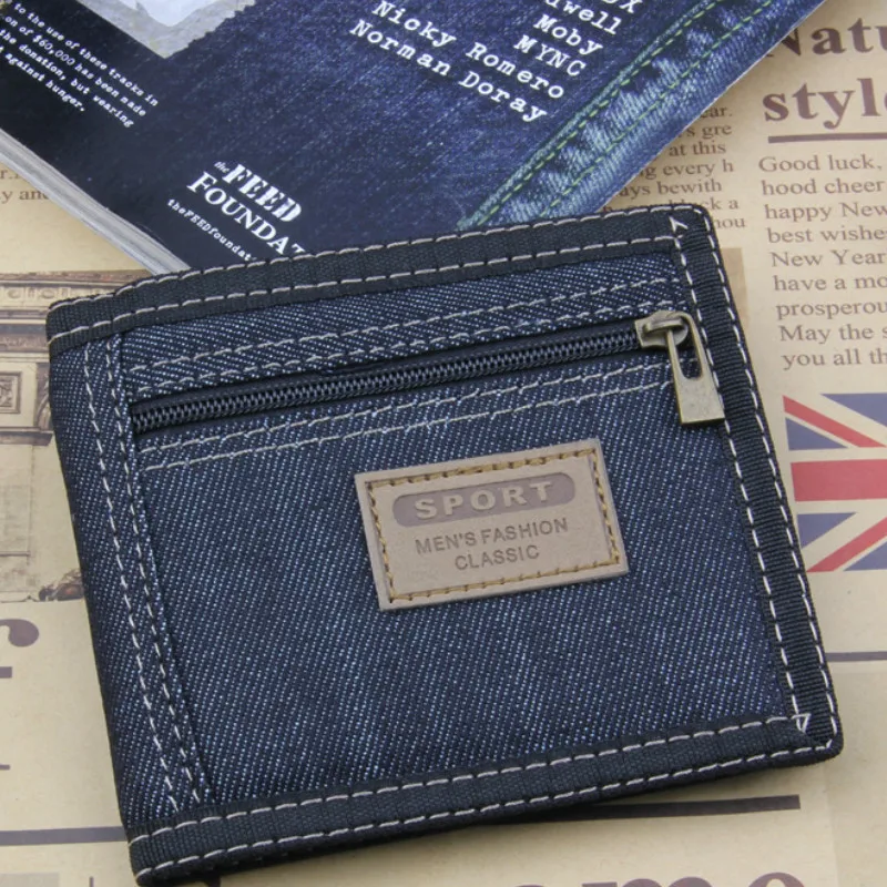 2019 New Vintage Slim Denim Canvas Wallets Women / Men Quality Best Gift for Boyfriend Short Zipper Coin Bag Small Purses
2019 New Vintage Slim Denim Canvas Wallets Women / Men Quality Best Gift for Boyfriend Short Zipper Coin Bag Small Purses