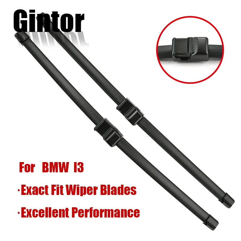Gintor Car Wiper Blades For BMW i3 28"+21" 2013 2014 2015 2016 2017 2018 Auto Natural Rubber Accessories Clean The Windshield
Gintor Car Wiper Blades For BMW i3 28"+21" 2013 2014 2015 2016 2017 2018 Auto Natural Rubber Accessories Clean The Windshield