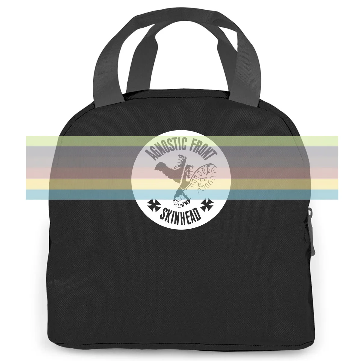AGNOSTIC FRONT SKINHEAD DESIGNER Retno WHITE Male Designing women men Portable insulated lunch bag adult
AGNOSTIC FRONT SKINHEAD DESIGNER Retno WHITE Male Designing women men Portable insulated lunch bag adult