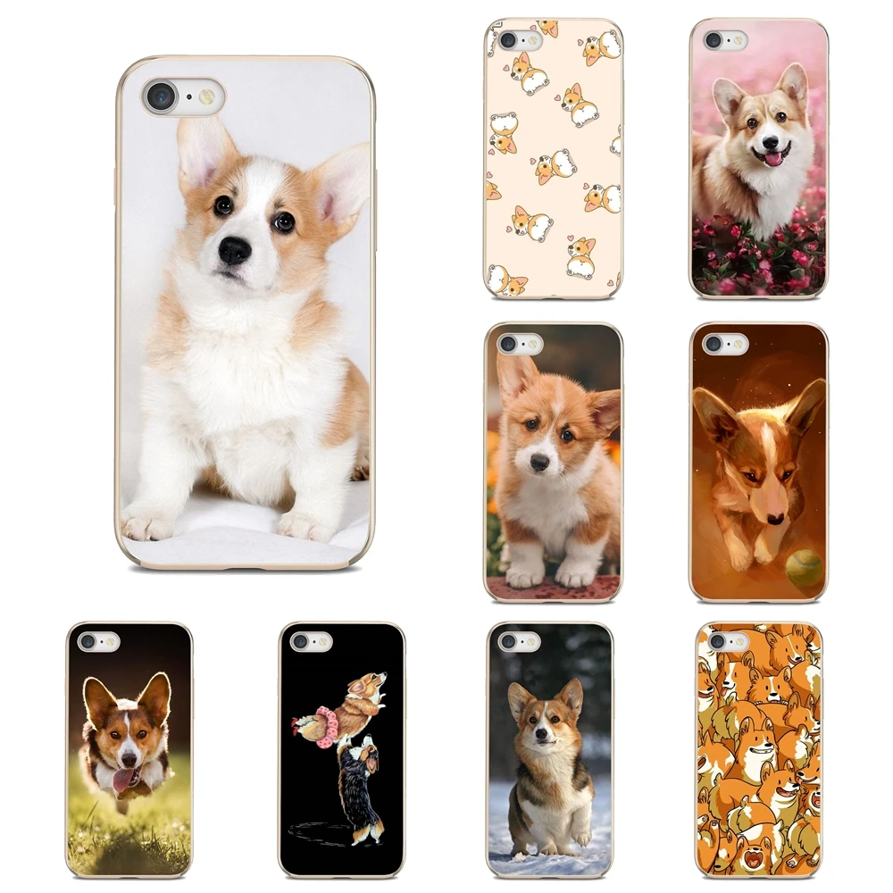 Вельш корги пемброк для Huawei P8 P9 P10 P20 P30 Lite 2015 2016 2018 2019 Pro GR5 2017 мягкие прозрачные