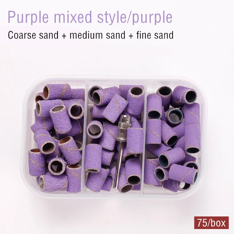 75Pcs/pack Professional Sanding Bands Electric Nail Drill Bit Accessories Printing Ring UV Gel Polish Removal Manicure Tools
75Pcs/pack Professional Sanding Bands Electric Nail Drill Bit Accessories Printing Ring UV Gel Polish Removal Manicure Tools