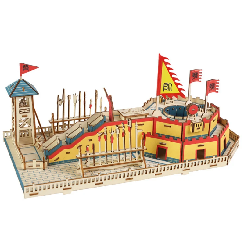 Military Command Pos 3D Wooden Puzzle Jigsaw Puzzles DIY Handmade Education Toys for Kids Children Gift with 151pcs Parts
Military Command Pos 3D Wooden Puzzle Jigsaw Puzzles DIY Handmade Education Toys for Kids Children Gift with 151pcs Parts