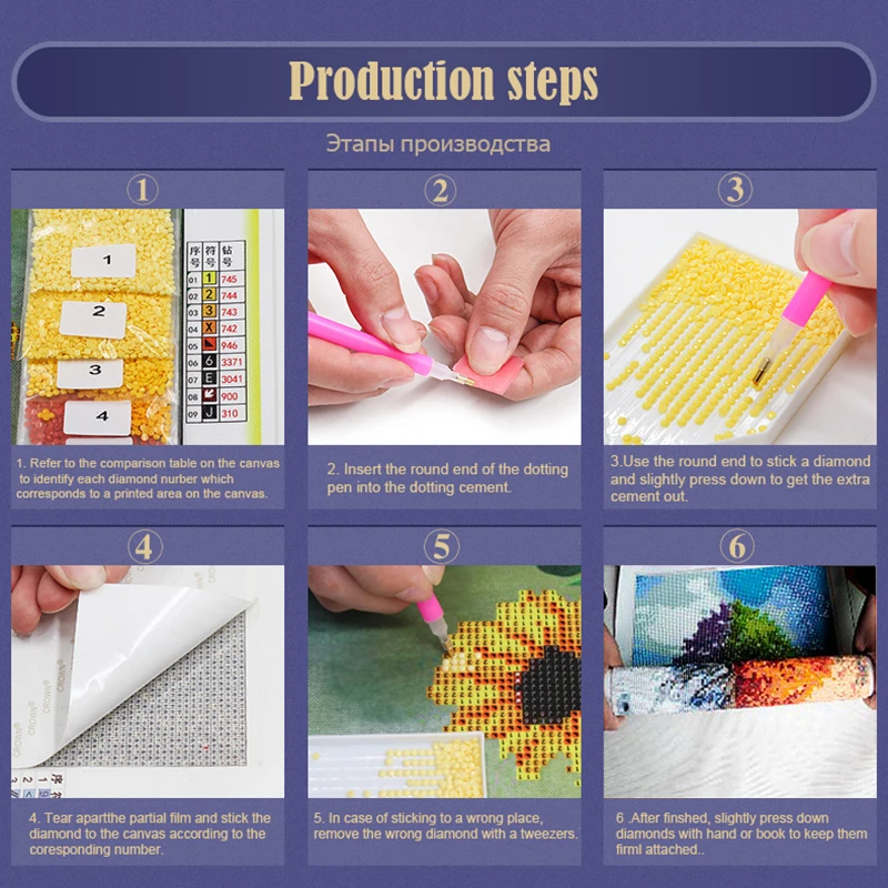 5D DIY Diamond Painting Color Flower Full Circle/Square Diamond Kit Embroidery Cross Stitch Home Decoration Mosaic Art
5D DIY Diamond Painting Color Flower Full Circle/Square Diamond Kit Embroidery Cross Stitch Home Decoration Mosaic Art