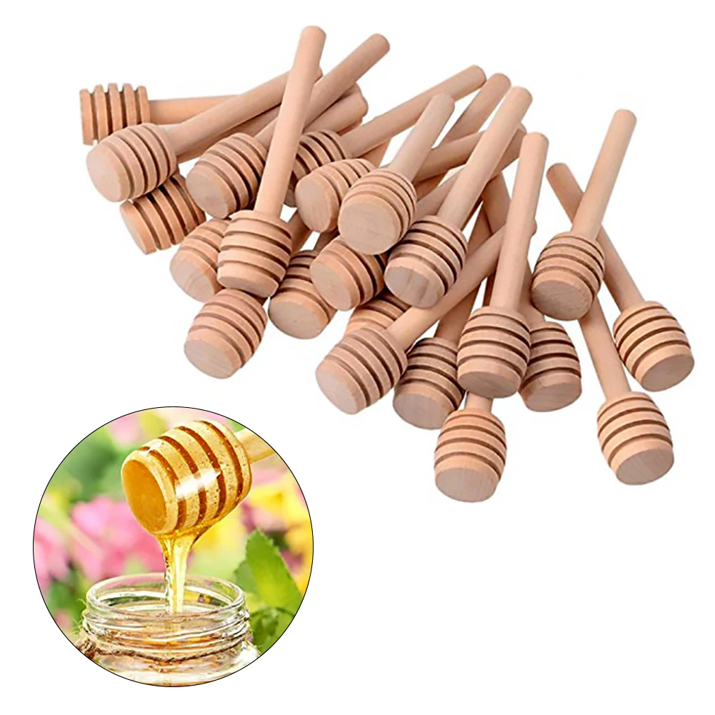 60PcHoney Stir Bar Mixing Handle Jar Spoon Practical Wood Dipper Honey Long Stick Supplies Honey Kitchen Tools Specialty Spoons
60PcHoney Stir Bar Mixing Handle Jar Spoon Practical Wood Dipper Honey Long Stick Supplies Honey Kitchen Tools Specialty Spoons