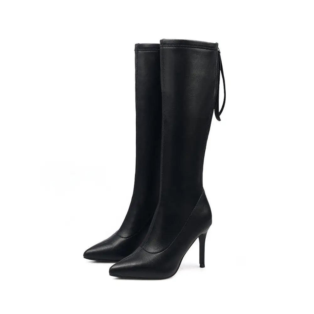 2021 Autumn Winter New Ladies Long Boots Sexy Fashion Women's Pointed High Heel Boots Women Back Zipper Over-the-knee Boots 
2021 Autumn Winter New Ladies Long Boots Sexy Fashion Women's Pointed High Heel Boots Women Back Zipper Over-the-knee Boots