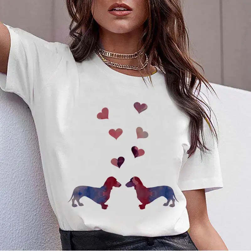 Summer T Shirt Women Funny Dachshund Pug Teckel Cute French Bulldog Shepherd T-shirt Pit Bull Tshirt Top Female Clothing
Summer T Shirt Women Funny Dachshund Pug Teckel Cute French Bulldog Shepherd T-shirt Pit Bull Tshirt Top Female Clothing