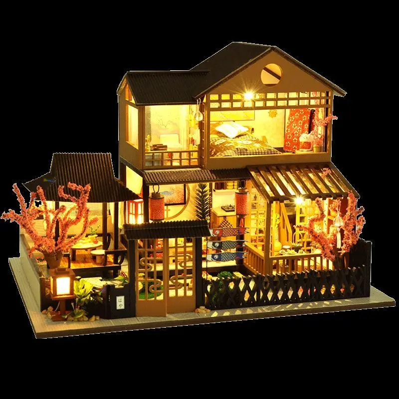 DIY Wooden Doll House Kit Miniature with Furniture Japanese Casa Big Villa Dollhouse Assembled Toys for Girls Adults Xmas Gifts
DIY Wooden Doll House Kit Miniature with Furniture Japanese Casa Big Villa Dollhouse Assembled Toys for Girls Adults Xmas Gifts
