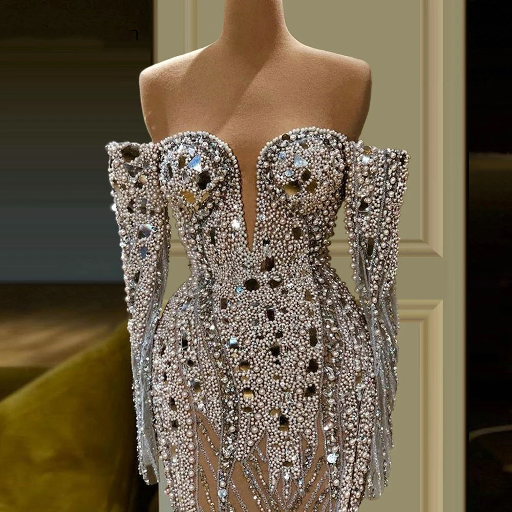 YILIBER Evening dresses 2021 vintage vlack pearls long sleeves evening gowns beading prom dresses for women short dresses
YILIBER Evening dresses 2021 vintage vlack pearls long sleeves evening gowns beading prom dresses for women short dresses