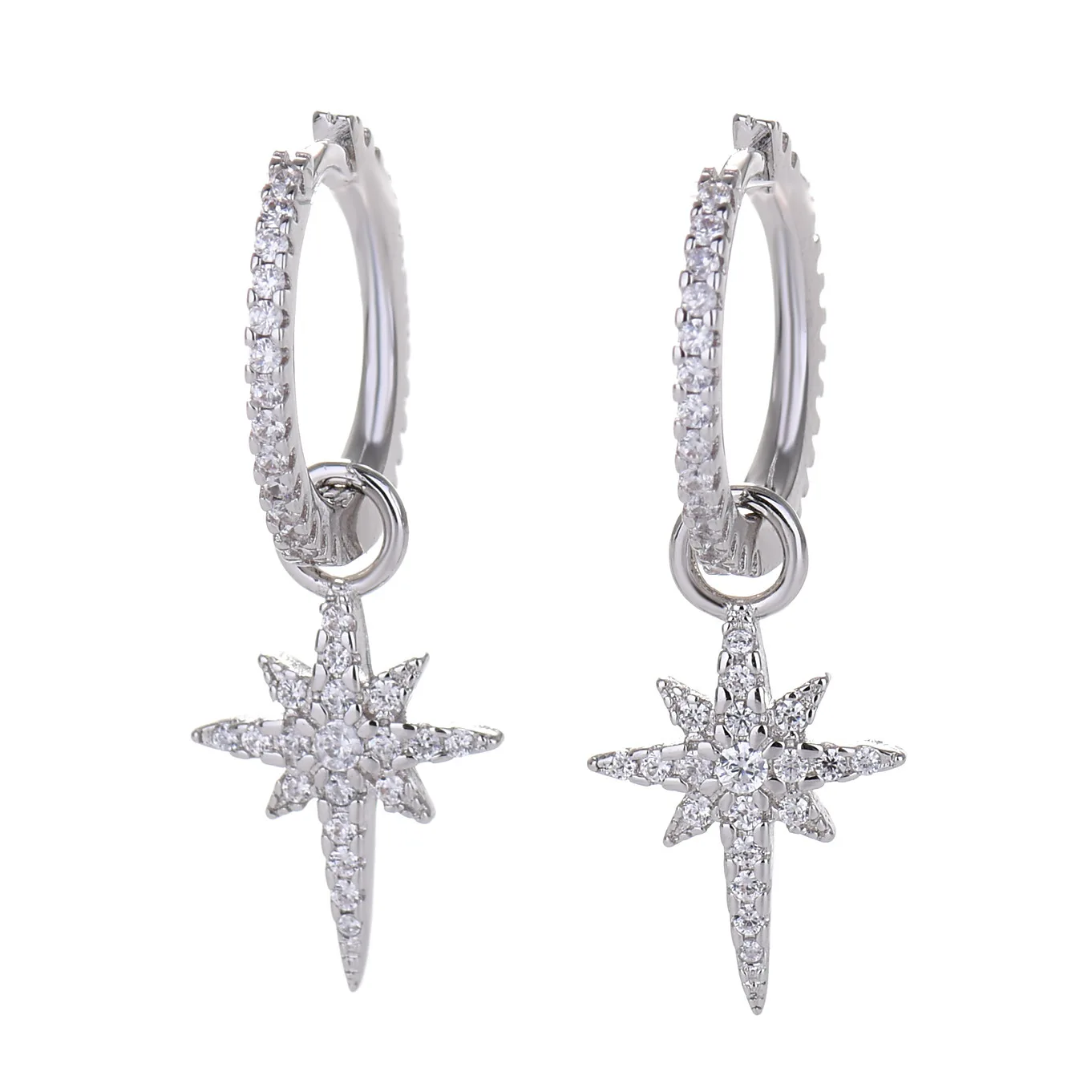 New Versatile Star Hoop Earrings For Women Small Crystal Zirconia Dance Party Earring Anniversary Gift Fashion Jewelry Zk30
New Versatile Star Hoop Earrings For Women Small Crystal Zirconia Dance Party Earring Anniversary Gift Fashion Jewelry Zk30