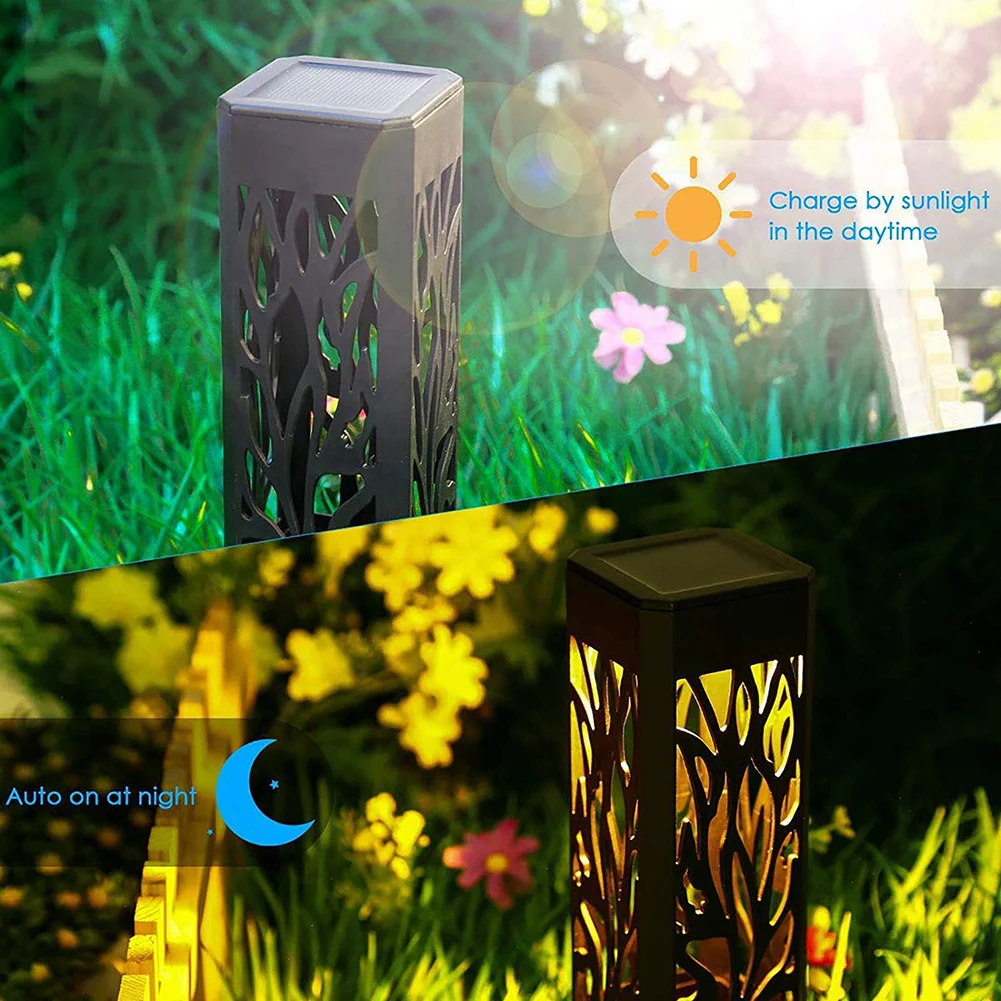 6pcs LED Solar Light Waterproof Hollow Branch Lawn Stake Lamp Garden Decor Lawn Lamps Path Lighting Outdoors Spotlight Street
6pcs LED Solar Light Waterproof Hollow Branch Lawn Stake Lamp Garden Decor Lawn Lamps Path Lighting Outdoors Spotlight Street