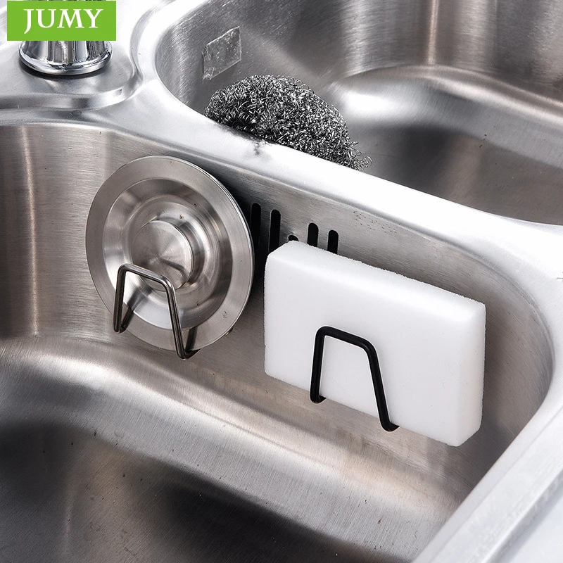 Kitchen Accessories For Storage Organizer Stainless Steel Sink Sponges Holder Self Adhesive Drain Drying Rack Kitchen Wall Hooks
Kitchen Accessories For Storage Organizer Stainless Steel Sink Sponges Holder Self Adhesive Drain Drying Rack Kitchen Wall Hooks
