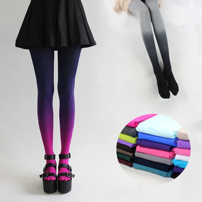Women Sexy Tights Fashion 20D Elastic Hosiery Slim Tights Gradient Colors Tights Ladies Hosiery Tights
Women Sexy Tights Fashion 20D Elastic Hosiery Slim Tights Gradient Colors Tights Ladies Hosiery Tights