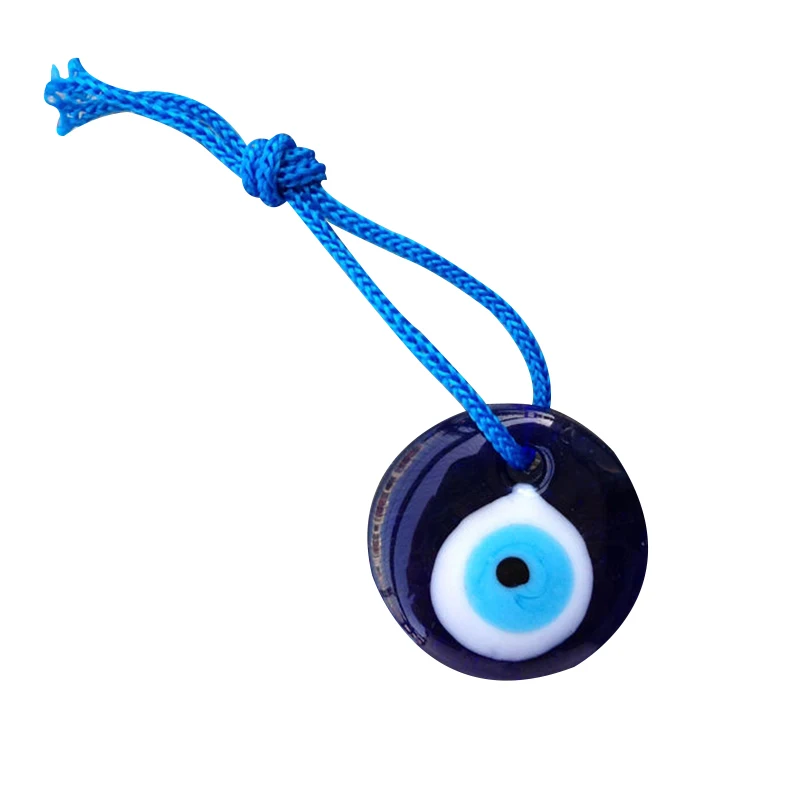 Lampwork Glass Turkish Evil Eye Charm Pendant Car Home Amulet Turkey Ornament S55 | Дом и сад