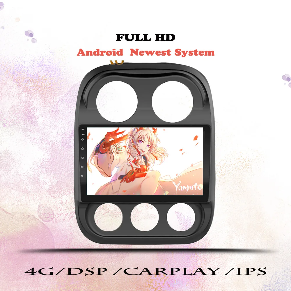 2 Din Android 10.0 Car Radio For Jeep Compass 1 MK 2009 2010-2015 Multimedia Video Player Navigation GPS Stereo DVD Head Unit
2 Din Android 10.0 Car Radio For Jeep Compass 1 MK 2009 2010-2015 Multimedia Video Player Navigation GPS Stereo DVD Head Unit