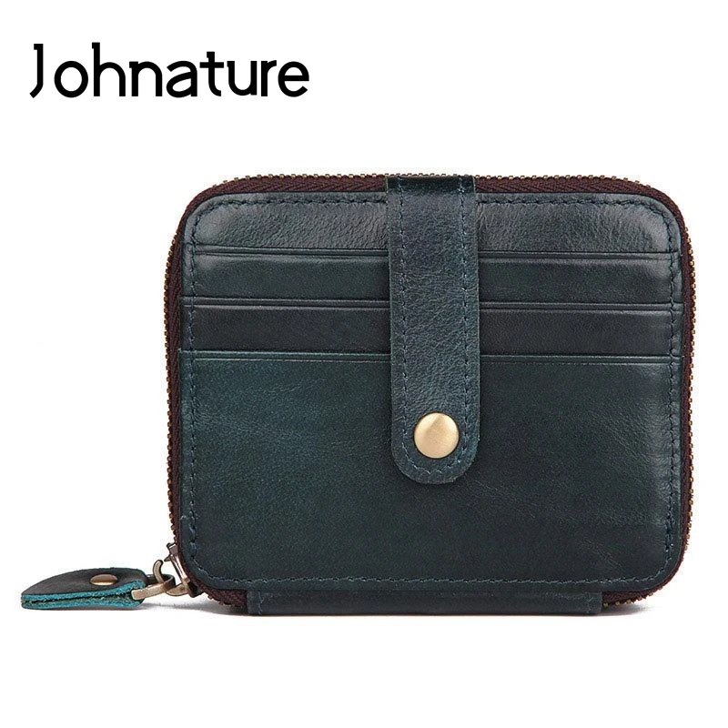 Johnature Retro Card Bag Genuine Leather Men And Women Multi-card Credit Card Holder 2021 New Leisure Small Wallet Coin Purse
Johnature Retro Card Bag Genuine Leather Men And Women Multi-card Credit Card Holder 2021 New Leisure Small Wallet Coin Purse
