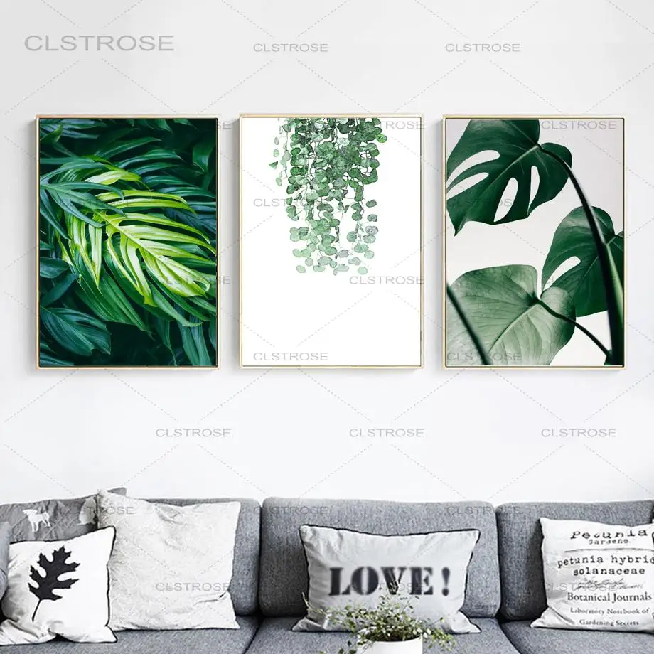 Nature Tropical Palm Leaf Monstera Wall Art Canvas Painting Nordic Posters And Prints Wall Pictures For Living Room Home Decor 
Nature Tropical Palm Leaf Monstera Wall Art Canvas Painting Nordic Posters And Prints Wall Pictures For Living Room Home Decor