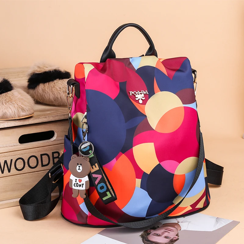 NEW Fashion Anti Theft Women Backpack Durable Fabric Oxford School Bag Pretty Style Girls School Backpack Female Travel Backpack
NEW Fashion Anti Theft Women Backpack Durable Fabric Oxford School Bag Pretty Style Girls School Backpack Female Travel Backpack