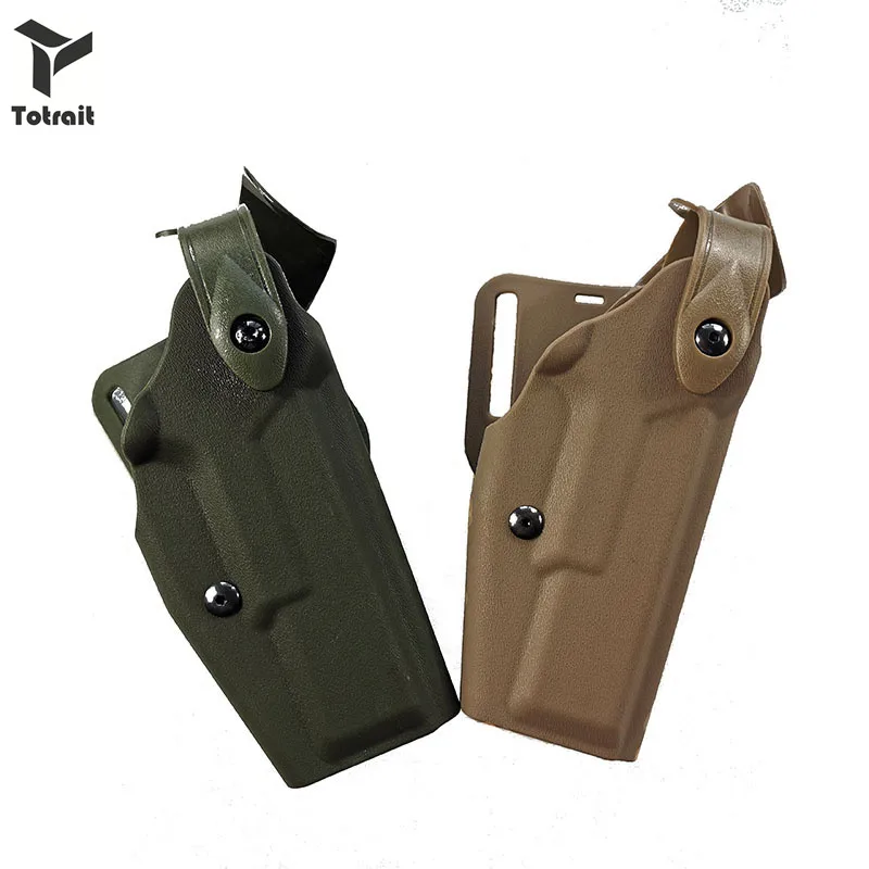Totrait Tactical Safa Compact Quick Draw gun Polyurethane Belt Gun Holster Paddle Waist Belt for GLock 17 18 19 black/green/Tan
Totrait Tactical Safa Compact Quick Draw gun Polyurethane Belt Gun Holster Paddle Waist Belt for GLock 17 18 19 black/green/Tan