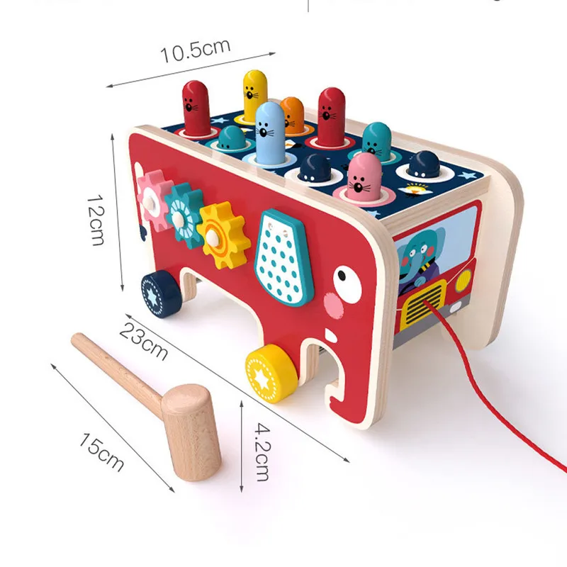 Baby Cute Style Hamster Game Children Wooden Toy Hammer Beat Decompression kids Educational Toy Parent-child Interactive Game
Baby Cute Style Hamster Game Children Wooden Toy Hammer Beat Decompression kids Educational Toy Parent-child Interactive Game