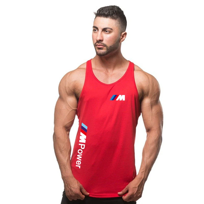 2021 Mens new BMW printing vest Cotton Fashion undershirt bodybuilding undershirt fitness sleeveless tank top men gym clothing 
2021 Mens new BMW printing vest Cotton Fashion undershirt bodybuilding undershirt fitness sleeveless tank top men gym clothing