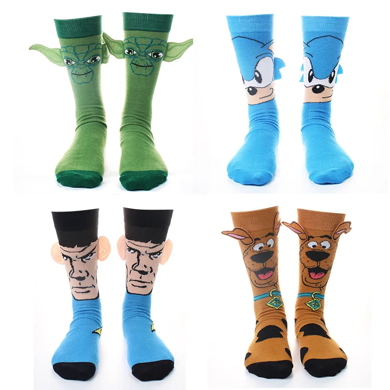 Baby girl Socks personality trend sewing ears Sonic male and female tube socks cartoon long horn socks calcetines niña
Baby girl Socks personality trend sewing ears Sonic male and female tube socks cartoon long horn socks calcetines niña