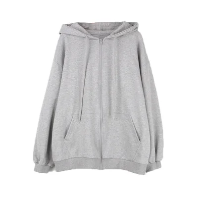 Zip up Women Korean Style hoodies For Girls Top Vintage Solid Long Sleeve Oversized Hooded Sweatshirt Jacket Casual Large Coats
Zip up Women Korean Style hoodies For Girls Top Vintage Solid Long Sleeve Oversized Hooded Sweatshirt Jacket Casual Large Coats